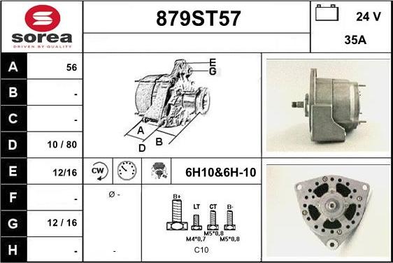 STARTCAR 879ST57 - Laturi inparts.fi