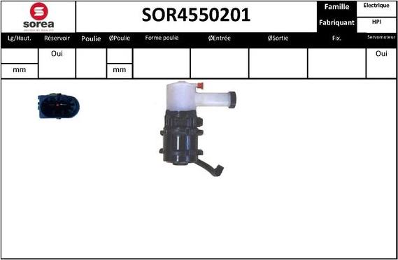 STARTCAR SOR4550201 - Hydrauliikkapumppu, ohjaus inparts.fi