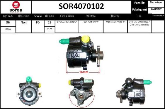 STARTCAR SOR4070102 - Hydrauliikkapumppu, ohjaus inparts.fi