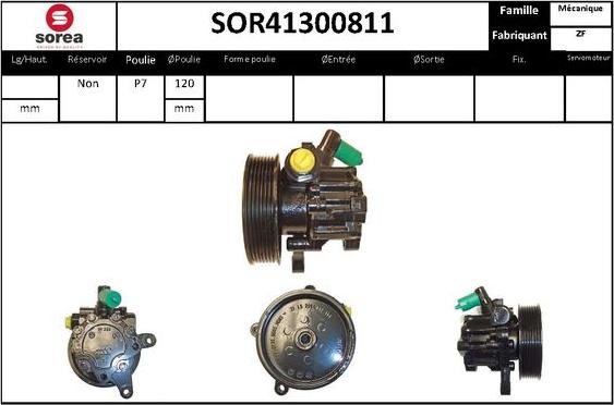 STARTCAR SOR41300811 - Hydrauliikkapumppu, ohjaus inparts.fi