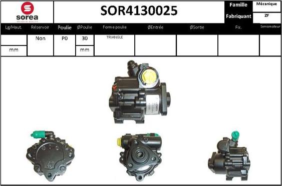 STARTCAR SOR4130025 - Hydrauliikkapumppu, ohjaus inparts.fi