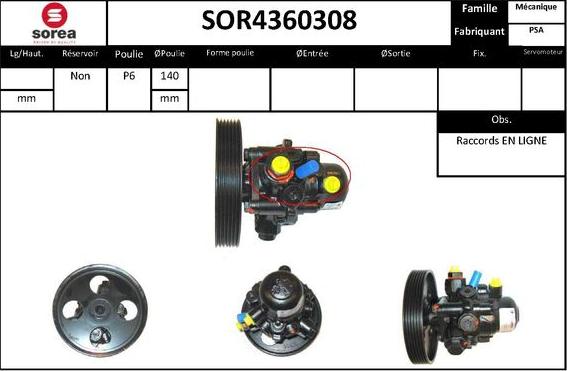 STARTCAR SOR4360308 - Hydrauliikkapumppu, ohjaus inparts.fi