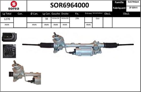 STARTCAR SOR6964000 - Ohjausvaihde inparts.fi