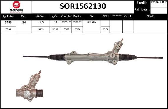 STARTCAR SOR1562130 - Ohjausvaihde inparts.fi