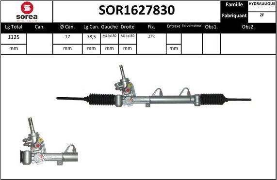 STARTCAR SOR1627830 - Ohjausvaihde inparts.fi