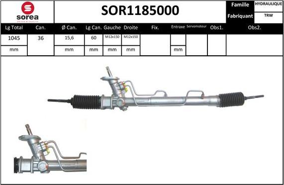 STARTCAR SOR1185000 - Ohjausvaihde inparts.fi