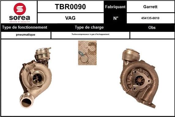 STARTCAR TBR0090 - Ahdin inparts.fi