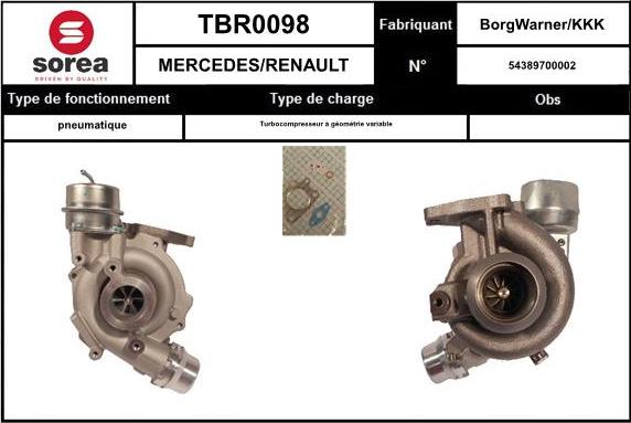 STARTCAR TBR0098 - Ahdin inparts.fi