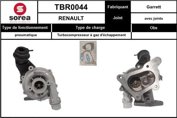 STARTCAR TBR0044 - Ahdin inparts.fi