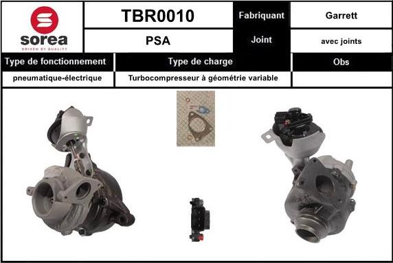 STARTCAR TBR0010 - Ahdin inparts.fi