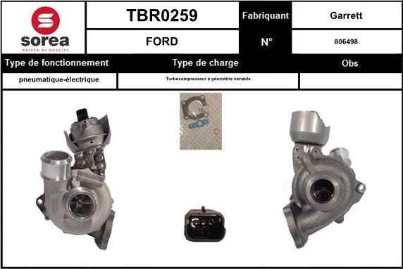 STARTCAR TBR0259 - Ahdin inparts.fi