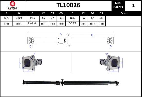 STARTCAR TL10026 - Kardaani inparts.fi