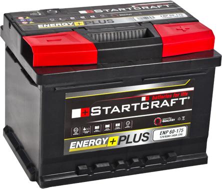 STARTCRAFT ENP 60-175 - Käynnistysakku inparts.fi