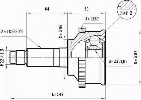 Statim C.479 - Nivelsarja, vetoakseli inparts.fi