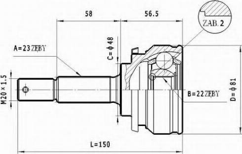 Statim C.517 - Nivelsarja, vetoakseli inparts.fi