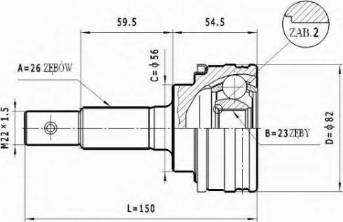 Statim C.584 - Nivelsarja, vetoakseli inparts.fi