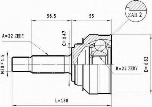 Statim C.004 - Nivelsarja, vetoakseli inparts.fi