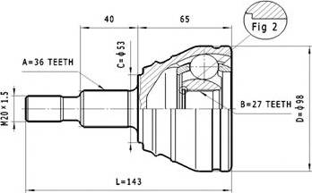 Statim C.310 - Nivelsarja, vetoakseli inparts.fi