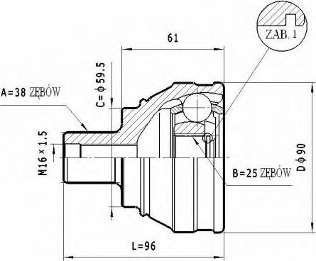 Statim C.335 - Nivelsarja, vetoakseli inparts.fi