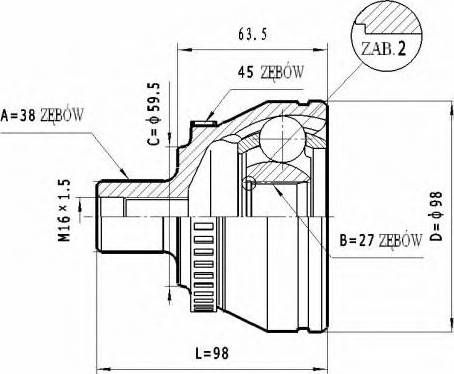 Statim C.296 - Nivelsarja, vetoakseli inparts.fi