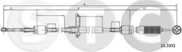 STC T480907 - Vaijeri, käsivaihteisto inparts.fi