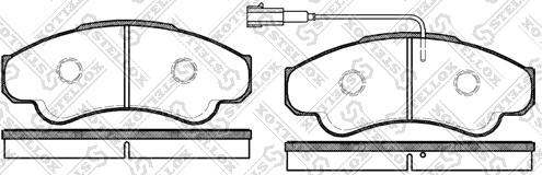 Stellox 970 001BL-SX - Jarrupala, levyjarru inparts.fi