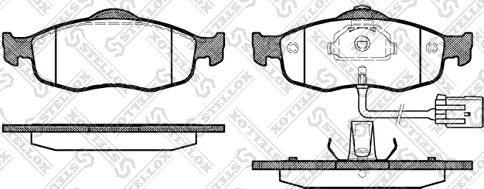 Stellox 443 002B-SX - Jarrupala, levyjarru inparts.fi