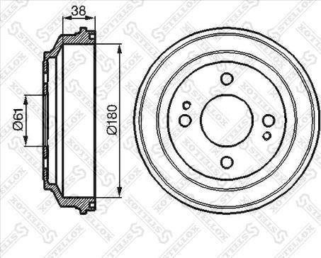 Stellox 6025-9908-SX - Jarrurumpu inparts.fi