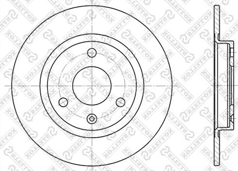 Stellox 6020-9917-SX - Jarrulevy inparts.fi