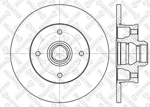 Stellox 6020-9935-SX - Jarrulevy inparts.fi