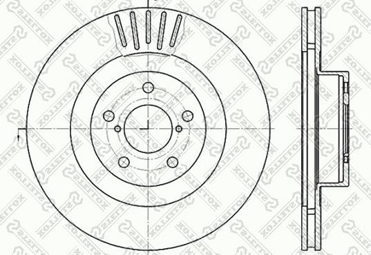 Maxgear 19-1255 - Jarrulevy inparts.fi