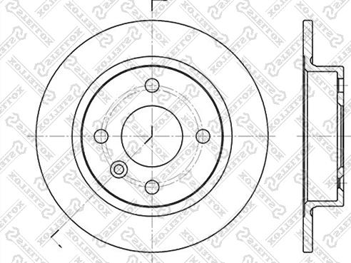 Stellox 6020-4824-SX - Jarrulevy inparts.fi