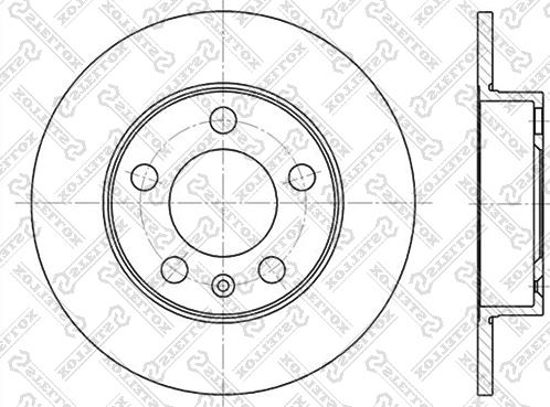 Stellox 6020-4761-SX - Jarrulevy inparts.fi