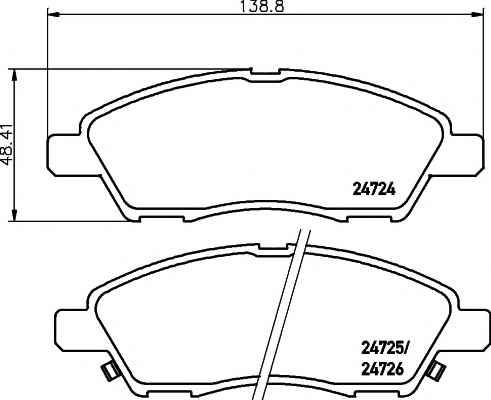 Febi Bilstein 222392 - Jarrupala, levyjarru inparts.fi