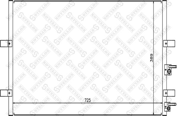 Stellox 10-45563-SX - Lauhdutin, ilmastointilaite inparts.fi