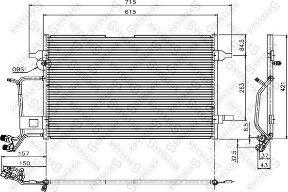 Stellox 10-45006-SX - Lauhdutin, ilmastointilaite inparts.fi