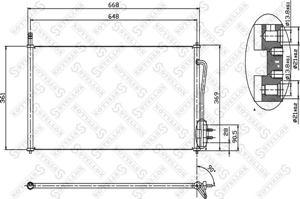 Stellox 10-45001-SX - Lauhdutin, ilmastointilaite inparts.fi