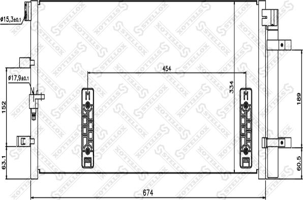 Stellox 10-45181-SX - Lauhdutin, ilmastointilaite inparts.fi