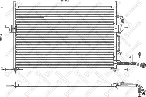 Stellox 10-45295-SX - Lauhdutin, ilmastointilaite inparts.fi