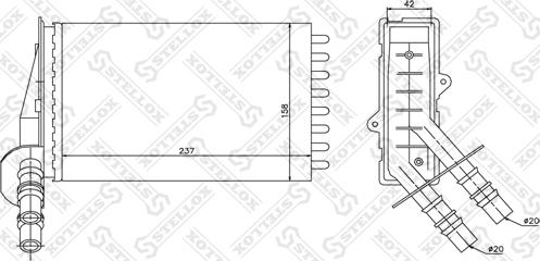 Stellox 10-35043-SX - Lämmityslaitteen kenno inparts.fi