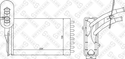 Stellox 10-35116-SX - Lämmityslaitteen kenno inparts.fi