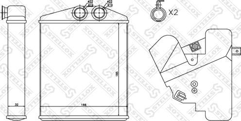 Stellox 10-35122-SX - Lämmityslaitteen kenno inparts.fi