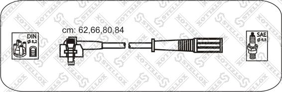 Stellox 10-38115-SX - Sytytysjohtosarja inparts.fi