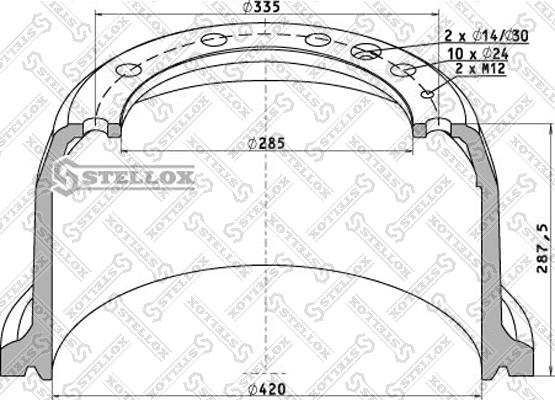 Stellox 85-00048-SX - Jarrurumpu inparts.fi