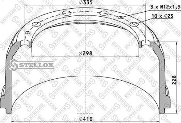 Stellox 85-00015-SX - Jarrurumpu inparts.fi