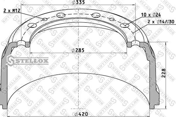 Stellox 85-00036-SX - Jarrurumpu inparts.fi