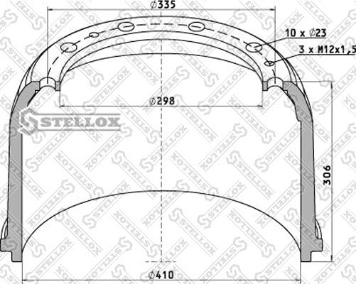 Stellox 85-00032-SX - Jarrurumpu inparts.fi