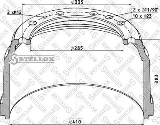 Stellox 85-00111-SX - Jarrurumpu inparts.fi