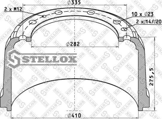 Stellox 85-00177-SX - Jarrurumpu inparts.fi