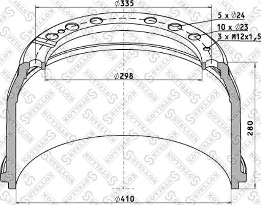 Stellox 85-00231-SX - Jarrurumpu inparts.fi